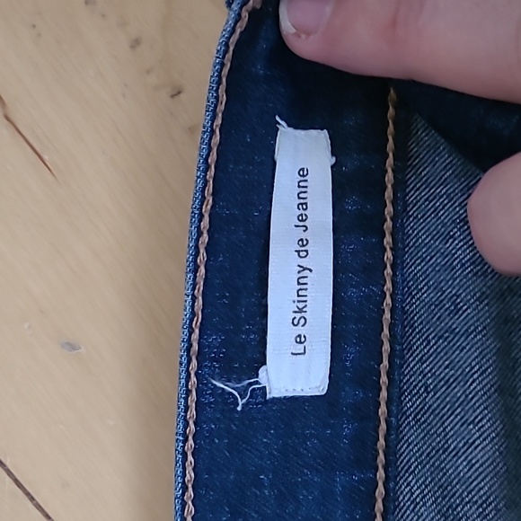 FRAME Denim Le Skinny De Jeanne Jeans  Sz 25x30 - Picture 3 of 5
